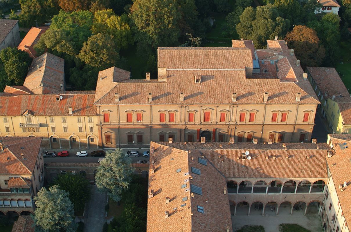 Palazzo Massari. Veduta aerea - baraldi