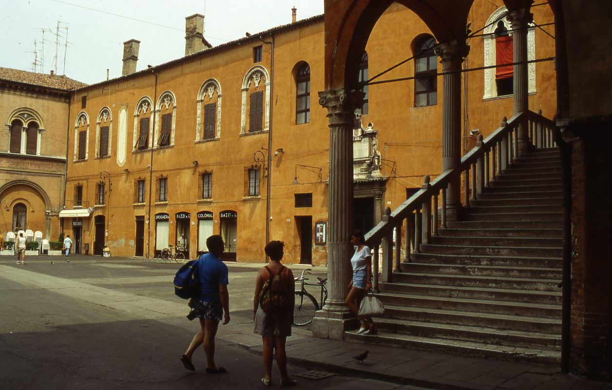 Palazzo municipale, Scalone d'onore - zappaterra