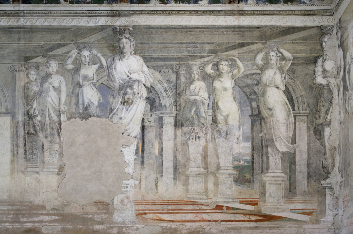 Sala della Vigna affreschi 1 - PAOLO BENETTI