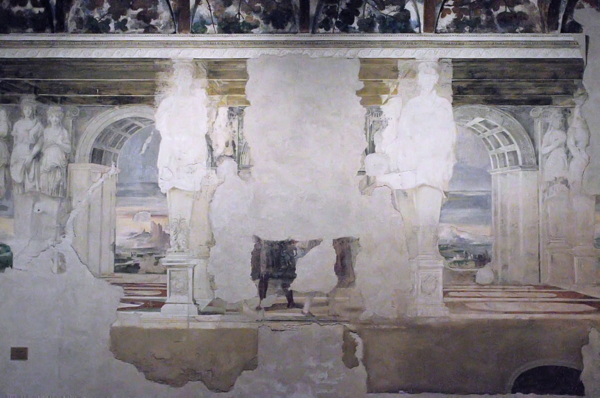 Sala della Vigna affreschi 2 - PAOLO BENETTI