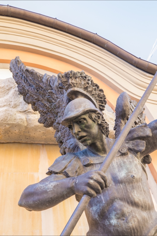 Dettaglio della fontana di S.Michele Arcangelo - Antonella Balboni
