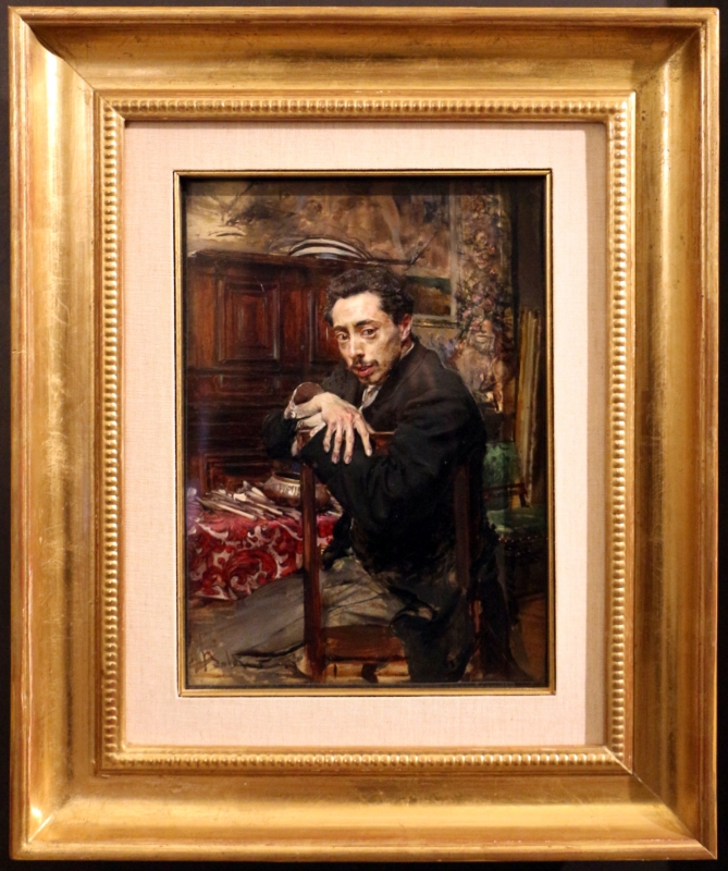 Giovanni boldini, ritratto del pittore joaquin araujo y ruano, 1882 ca - Sailko