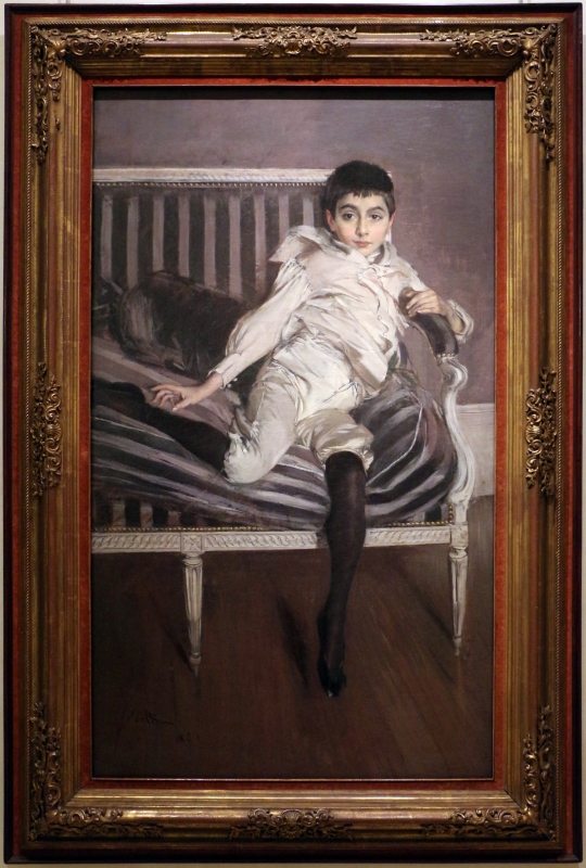 Giovanni boldini, ritratto del piccolo subercaseaux, 1891, 01 - Sailko