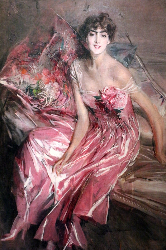 Giovanni boldini, la signora in rosa (ritratto di olivia concha de fontecilla), 1916, 02 - Sailko