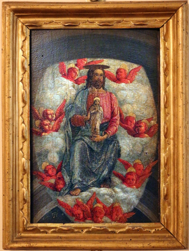 Andrea mantegna, cristo con l'animula della madonna, 1462, 01 - Sailko