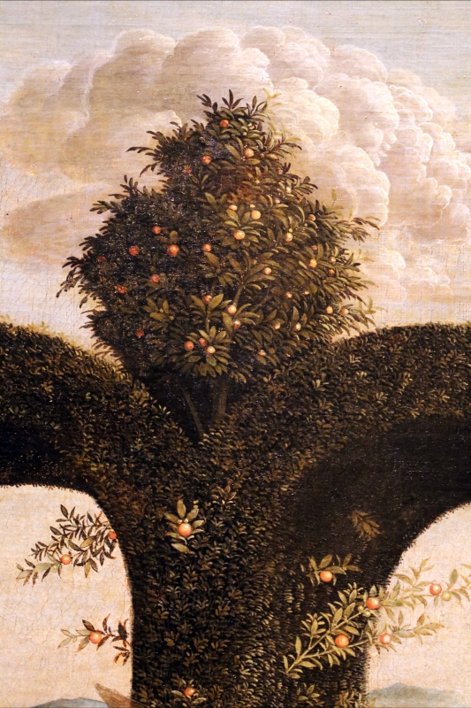Andrea mantegna, minerva scaccia i vizi dal giardino delle virtù, 1497-1502 ca. (louvre) 06 - Sailko