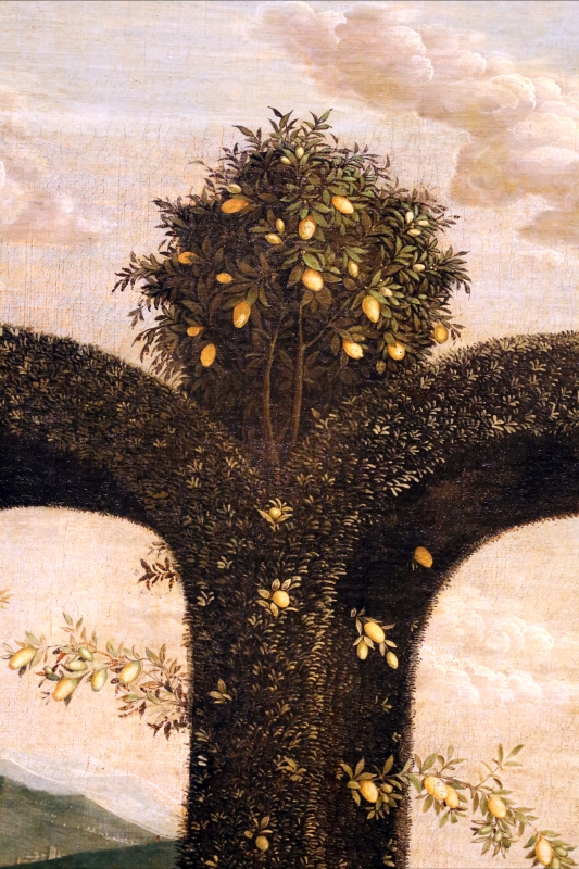 Andrea mantegna, minerva scaccia i vizi dal giardino delle virtù, 1497-1502 ca. (louvre) 07 - Sailko
