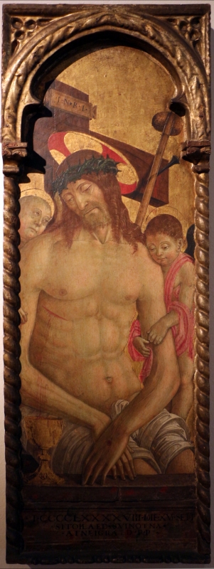 Antonio aleotti, cristo sul sepolcro sorretto da due angeli, 1498 - Sailko