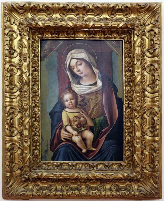 Baldassarre carrari, madonna col bambino, 1480-1510 ca. (forlì) - Sailko