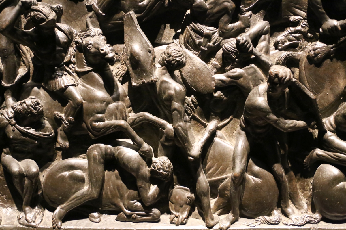 Bertoldo di giovanni, scena di battaglia, 1480 ca. (bargello) 03 - Sailko