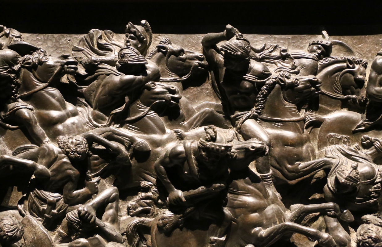 Bertoldo di giovanni, scena di battaglia, 1480 ca. (bargello) 04 - Sailko