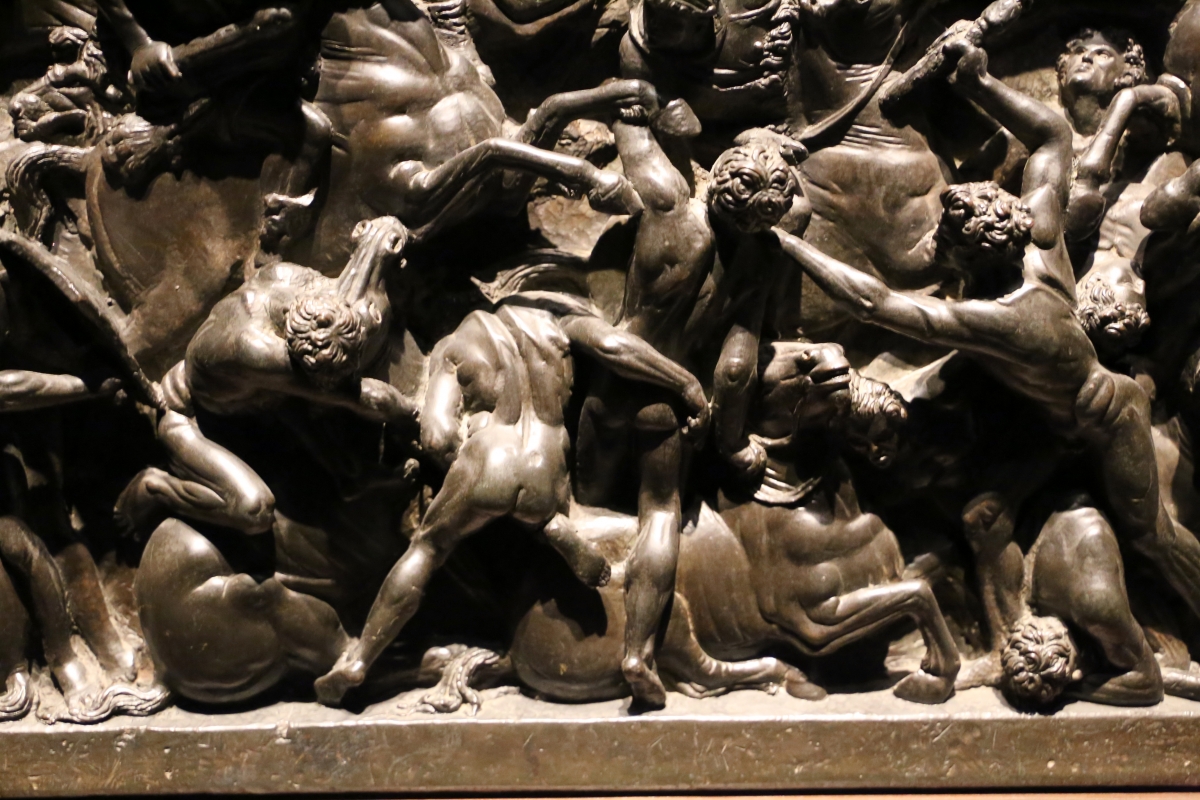 Bertoldo di giovanni, scena di battaglia, 1480 ca. (bargello) 05 - Sailko