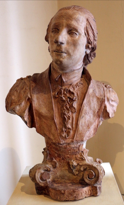 Cesare cittadella (attr.), busto di cesare cittadella (autoritratto), 1777 - Sailko