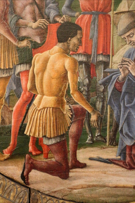 Cosmè tura, martirio di san maurelio, 1480, da s. giorgio a ferrara, 05 - Sailko