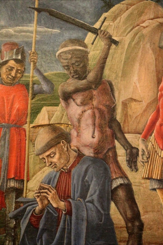 Cosmè tura, martirio di san maurelio, 1480, da s. giorgio a ferrara, 06 boia - Sailko