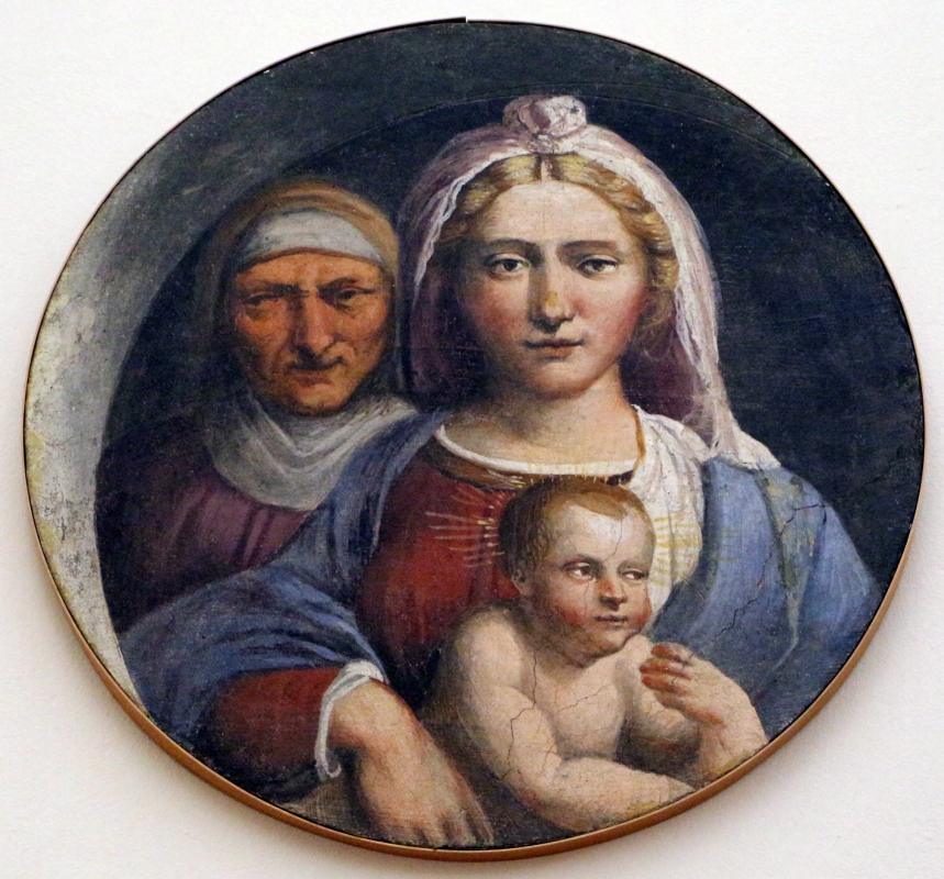 Garofalo, madonna col bambino e sant'anna, dal convento di s. giorgio a ferrara - Sailko