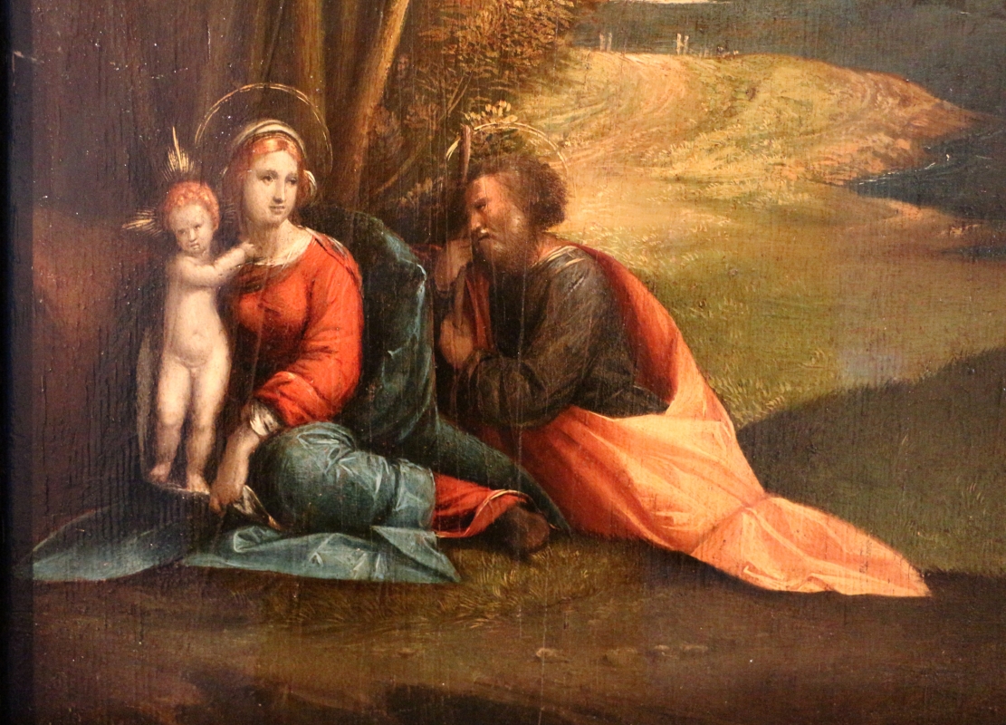 Garofalo, riposo durante la fuga in egitto, 1515-30 ca. 02 - Sailko