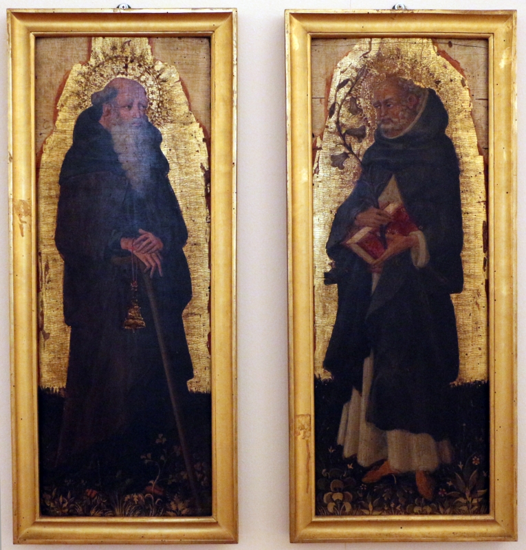 Giovanni da modena, santi antonio abate e domenico, 1410-50 ca. 01 - Sailko