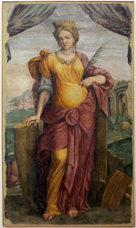 Girolamo da carpi, santa caterina, 1554, da s. anna a ferrara - Sailko