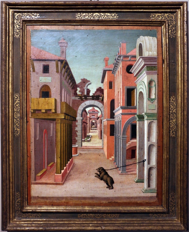 Girolamo da cotignola, due vedute di città, 1520, 06 - Sailko