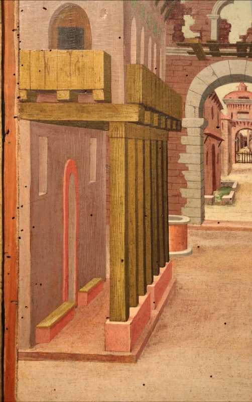 Girolamo da cotignola, due vedute di città, 1520, 07 - Sailko
