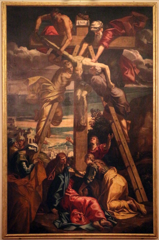Giuseppe mazzuoli detto il bastarolo, deposizione dalla croce, dall'oratorio dell'orazione e morte a ferrara 01 - Sailko