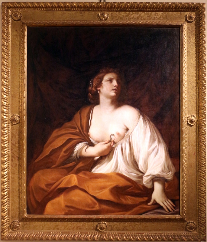 Guercino, cleopatra, 1639 - Sailko