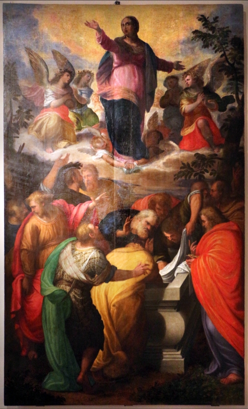 Leonardo da brescia, assunzione della vergine, 1550-1600 ca. (ferrara), dalla chiesa del gesù a ferrara 01 - Sailko