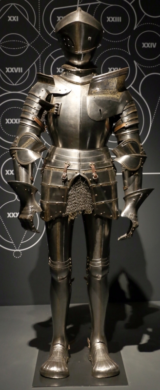 Niccolò silva, armatura da giostra e da battaglia, 1510-15 ca. (musée de l'armée) 01 - Sailko