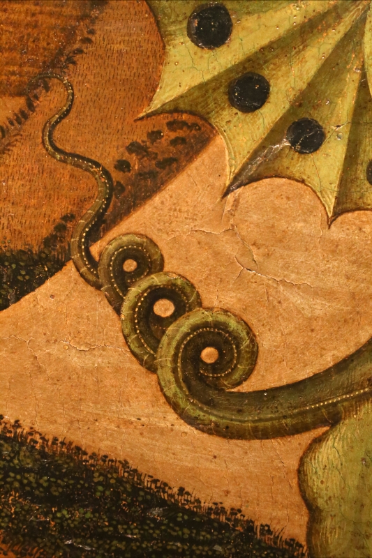 Paolo uccello, san giorgio e il drago, 1440 ca. (jacquemart-andré) 07 - Sailko