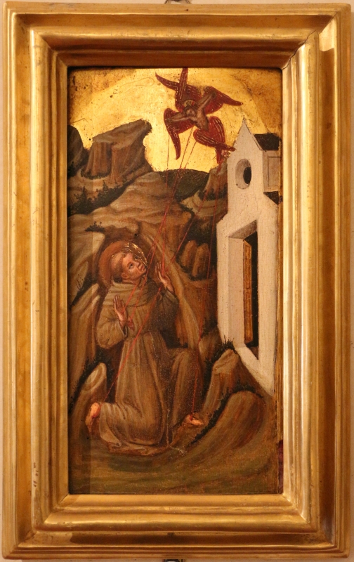 Pittore veneziano, san francesco riceve le stigmate, 1350 ca - Sailko