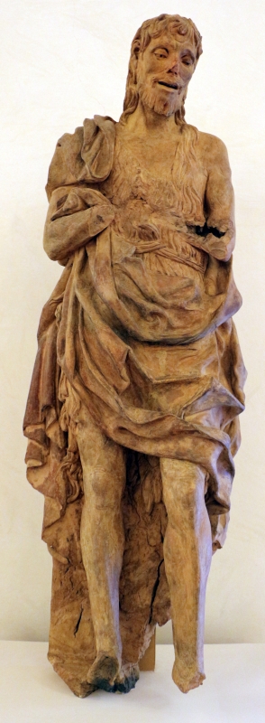 Scultore padovano, san giovanni battista, 1450-1500 ca., da via cortevecchia a ferrara 01 - Sailko