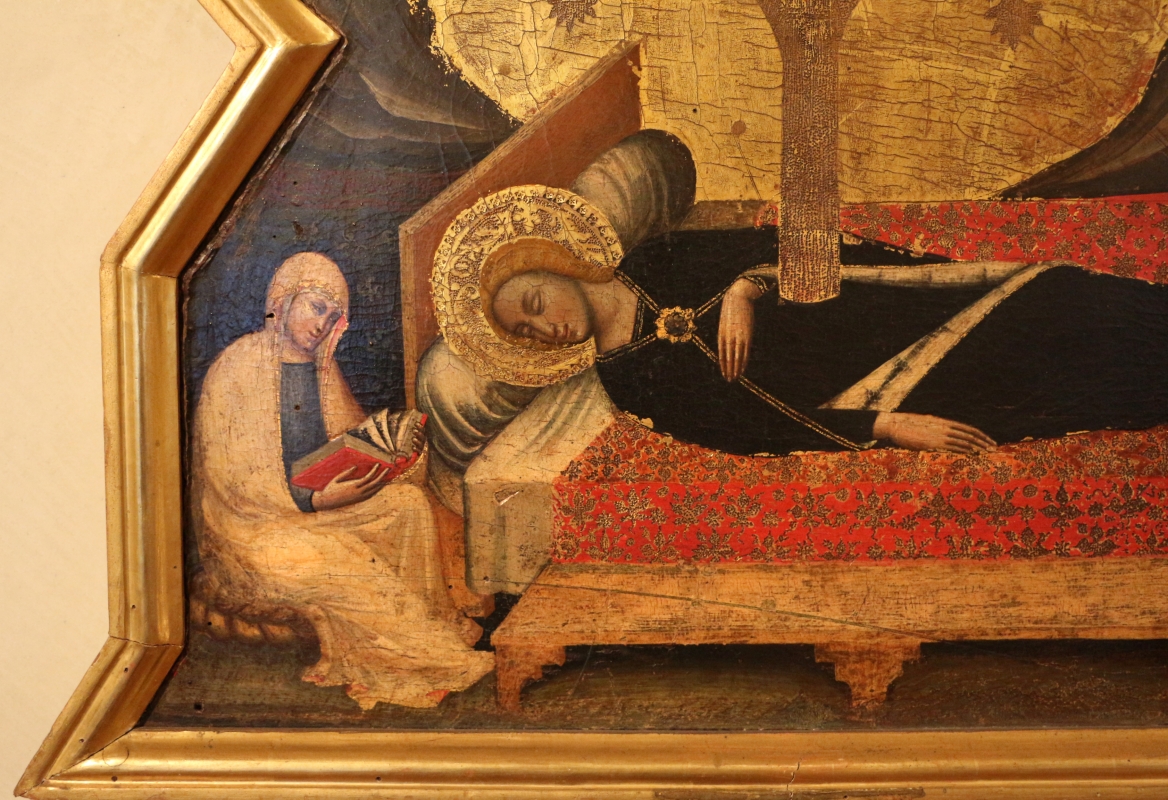 Simone dei crocifissi, sogno della vergine, 1355-90 ca. 03 dal convento del corpus domini a ferrara - Sailko