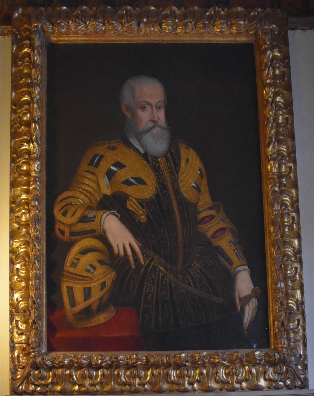 Autore ignoto, ritratto di Alfonso I d'Este, Palazzina di Marfisa d'Este - Nicola Quirico