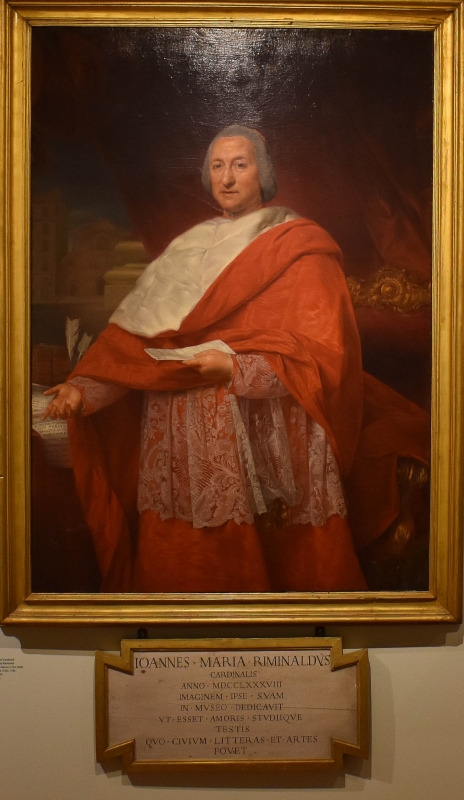 Anton von Maron Ritratto del Cardinale Gian Maria Riminalidi Palazzo Bonacossi (Ferrara) - Nicola Quirico