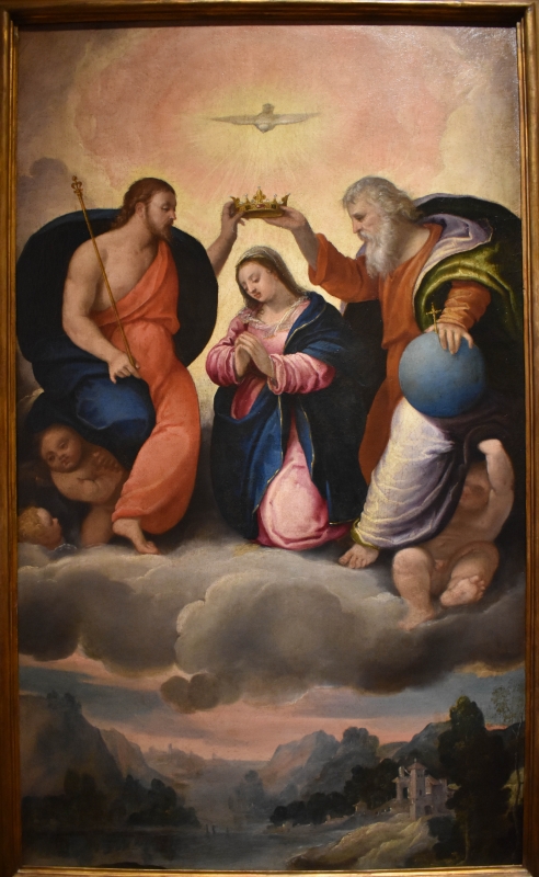 Gaspare Venturini (attribuito) Incoronazione della Vergine - Nicola Quirico