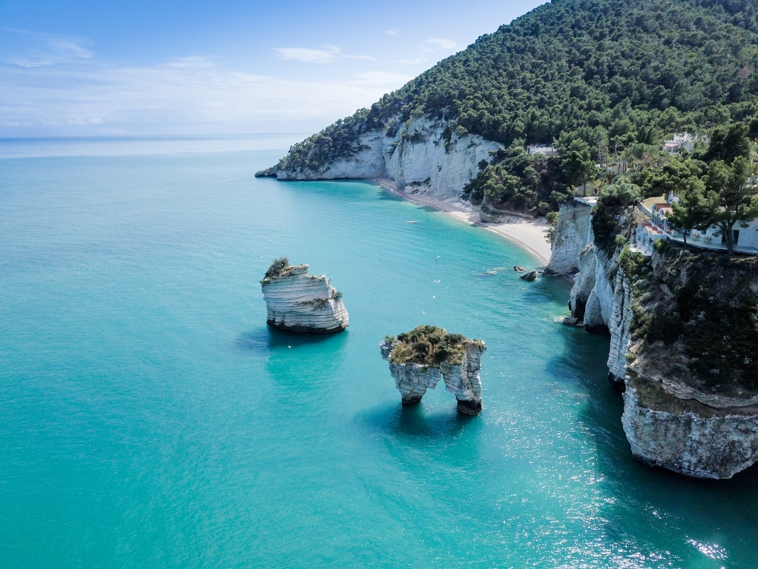 Baia dei Mergoli sea stacks - ENIT SpA