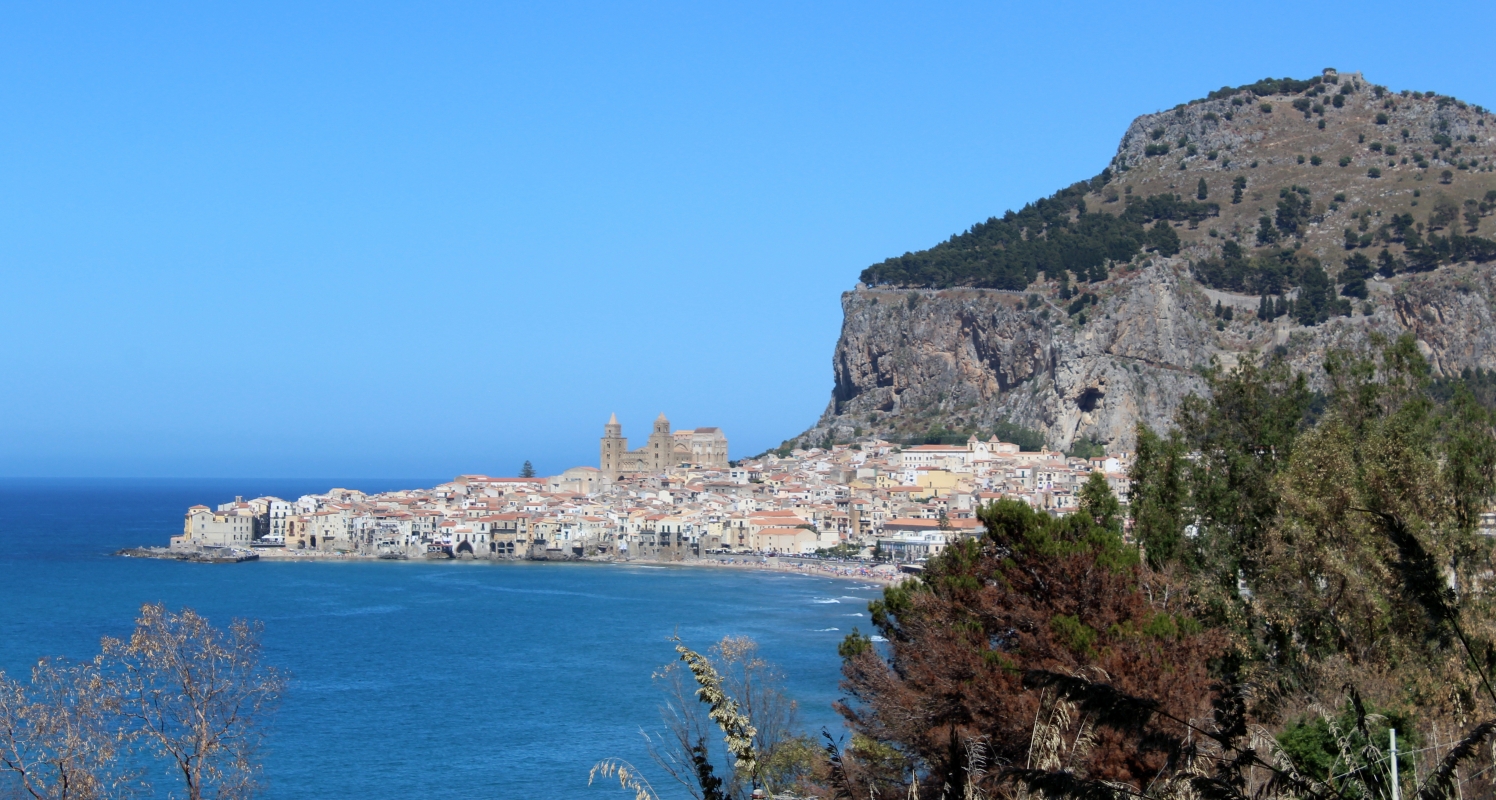 Cefalù and its promontory - panoramic view - Paolo Barone