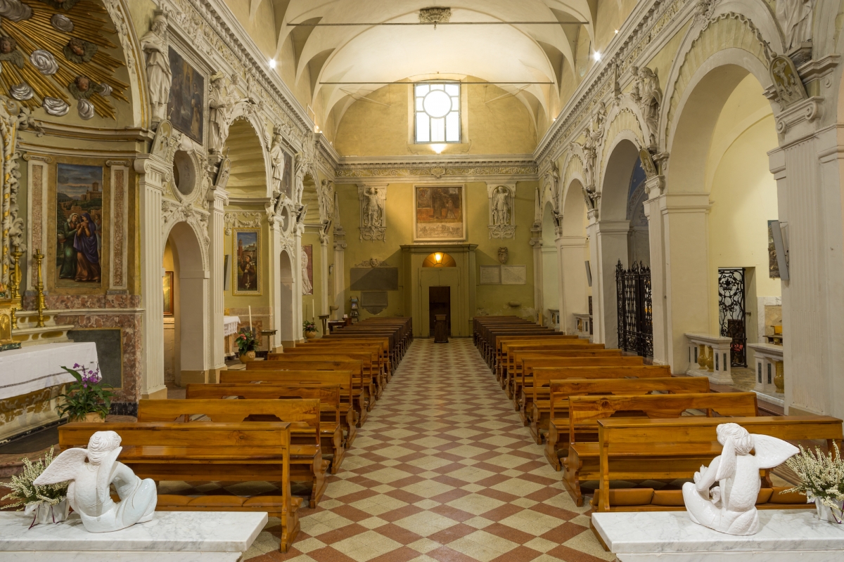 Chiesa di Santa Maria degli Angeli, Brisighella_interno - anonimo