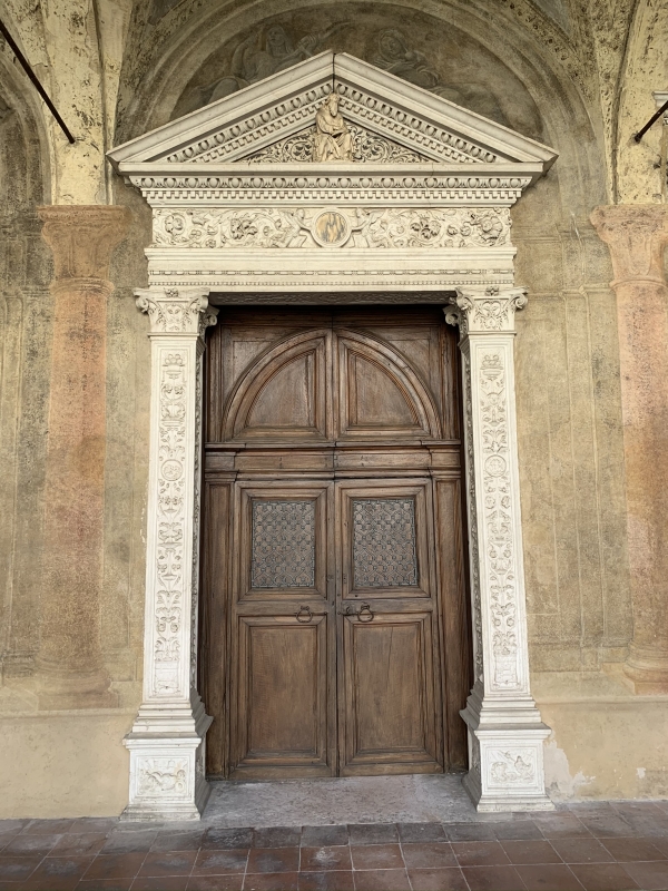 Capitoline access - Chapter's cloister - Martina Anelli