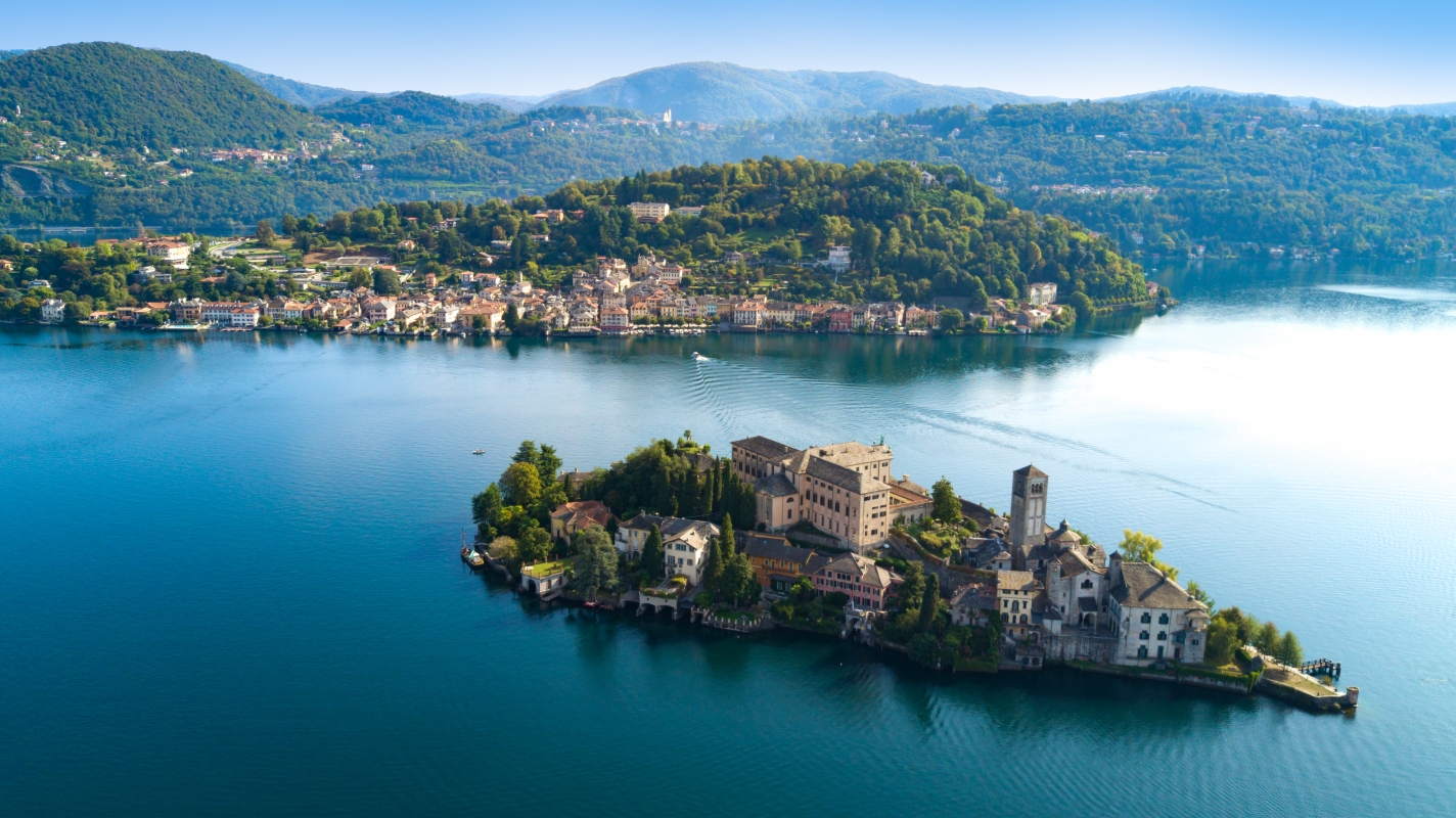 San Giulio Island and Orta San Giulio - Distretto Turistico dei Laghi