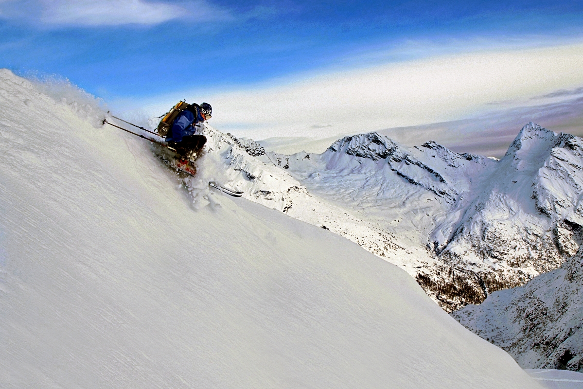 Skier on the Alps - Archivio ATL Valsesia Vercelli