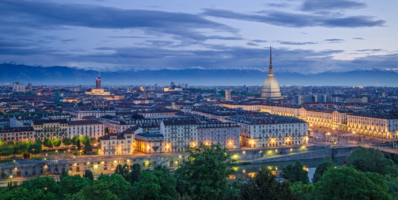 Torino - panorama - Archivio Regione Piemonte