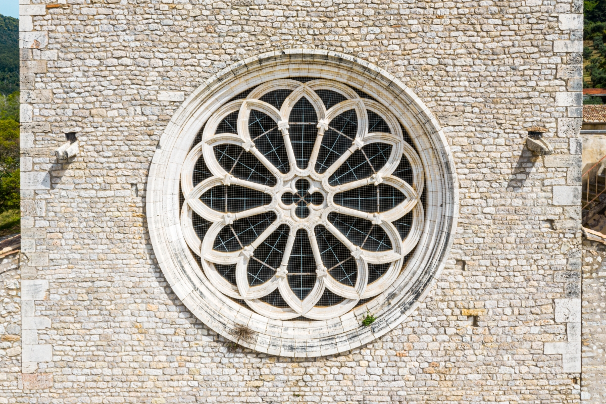 Rosone dell'Abbazia di Valvisciolo - ENIT SpA