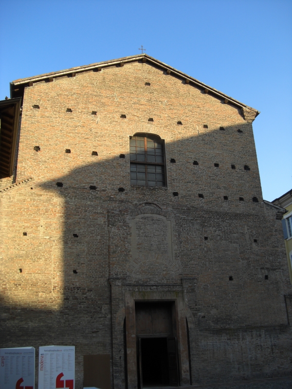 Esterno Chiesa di Santa Maria di Pomposa a Modena - Matteolel