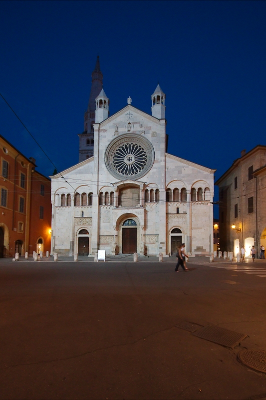 Ora blu sul Duomo di Modena - Giandobert