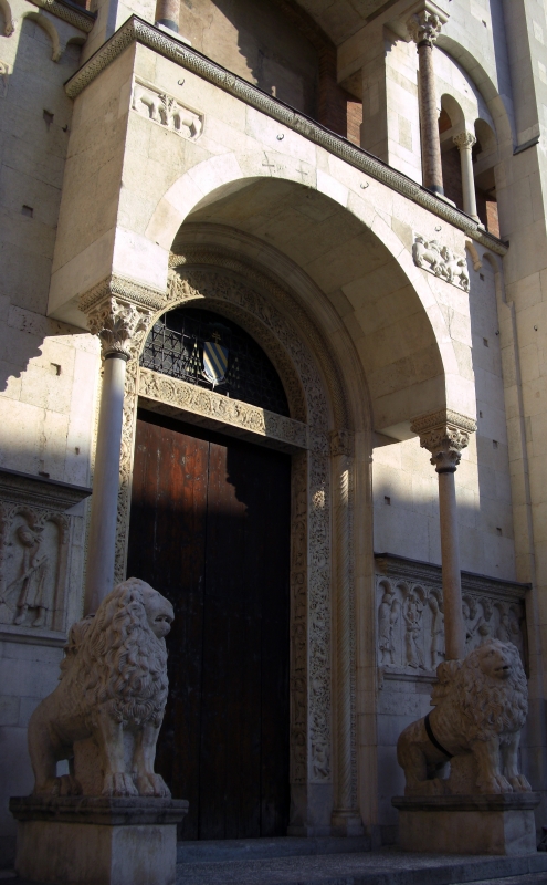 Ingresso del Duomo con leoni - Matteolel