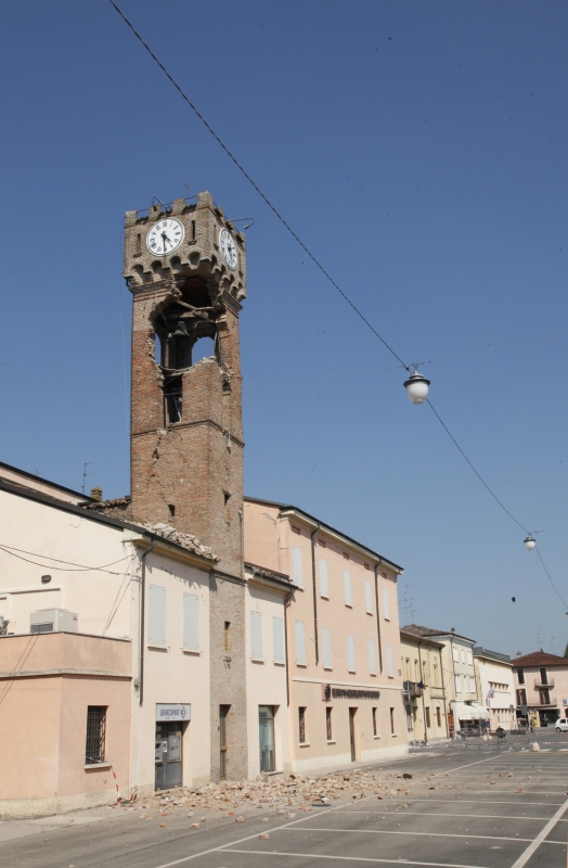 Torre dell' orologio a Novi di Modena - Marzia Lodi