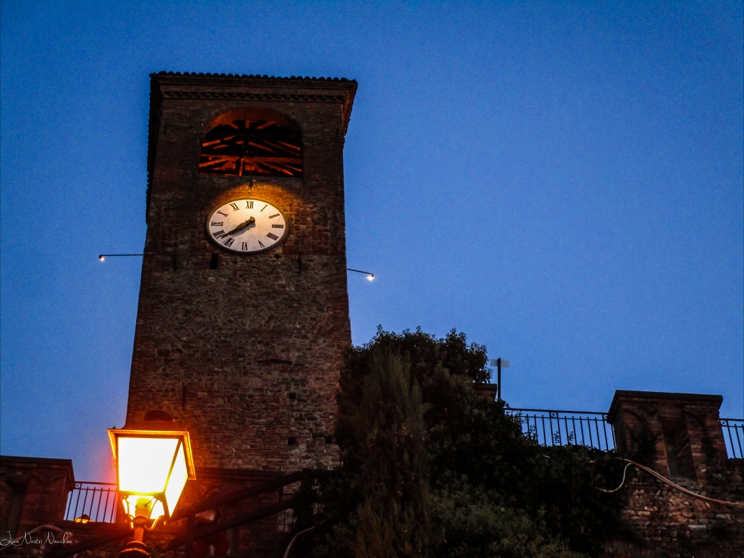 La Torre dell'Orologio di sera - LucaNacchio