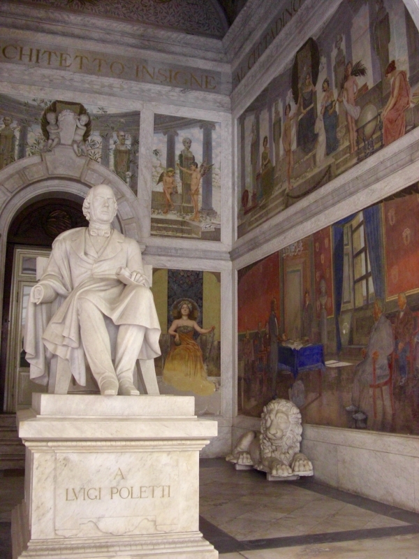 Atrio Biblioteca Poletti presso Palazzo dei Musei - Clawsb